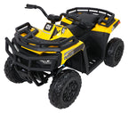 Elektrická štvorkolka 4x4 ATV WOLF žltá
