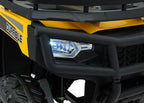 Elektrická štvorkolka 4x4 ATV WOLF žltá