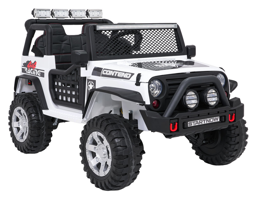 Jeep BEAST 4x4 White Vehicle