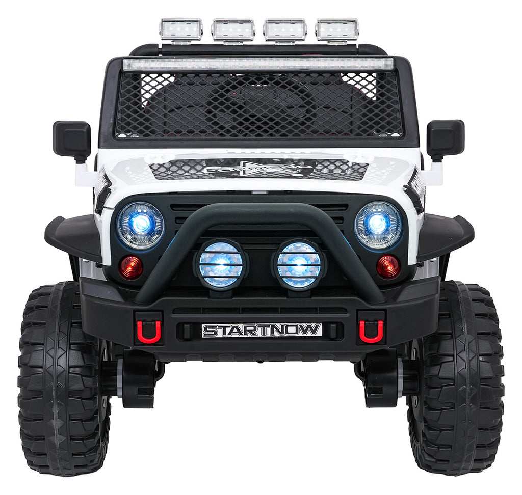 Jeep BEAST 4x4 White Vehicle