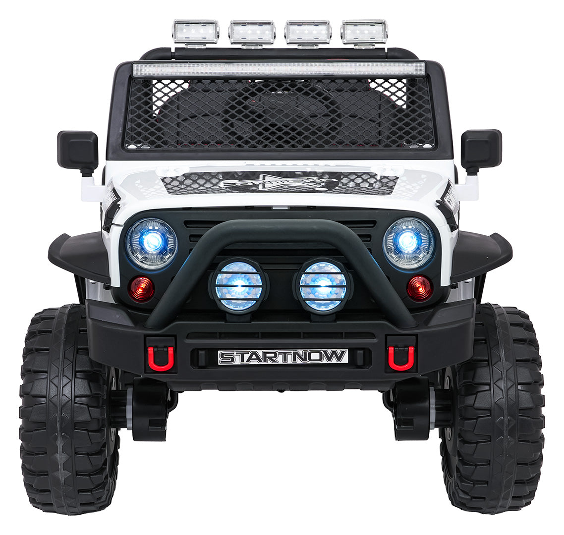 Jeep BEAST 4x4 White Vehicle