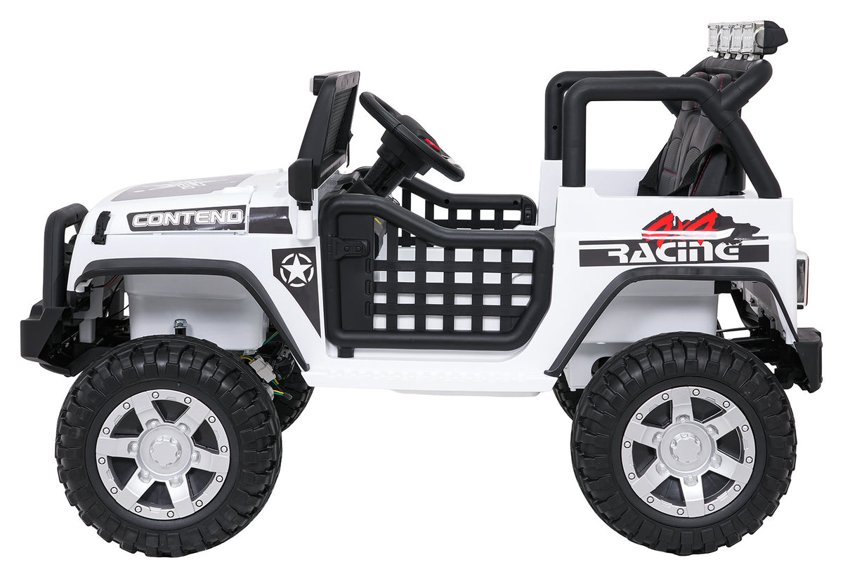 Jeep BEAST 4x4 White Vehicle
