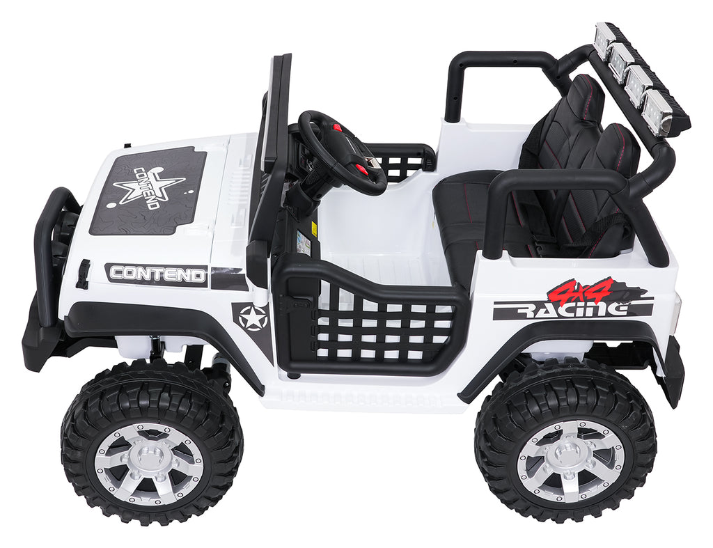 Jeep BEAST 4x4 White Vehicle