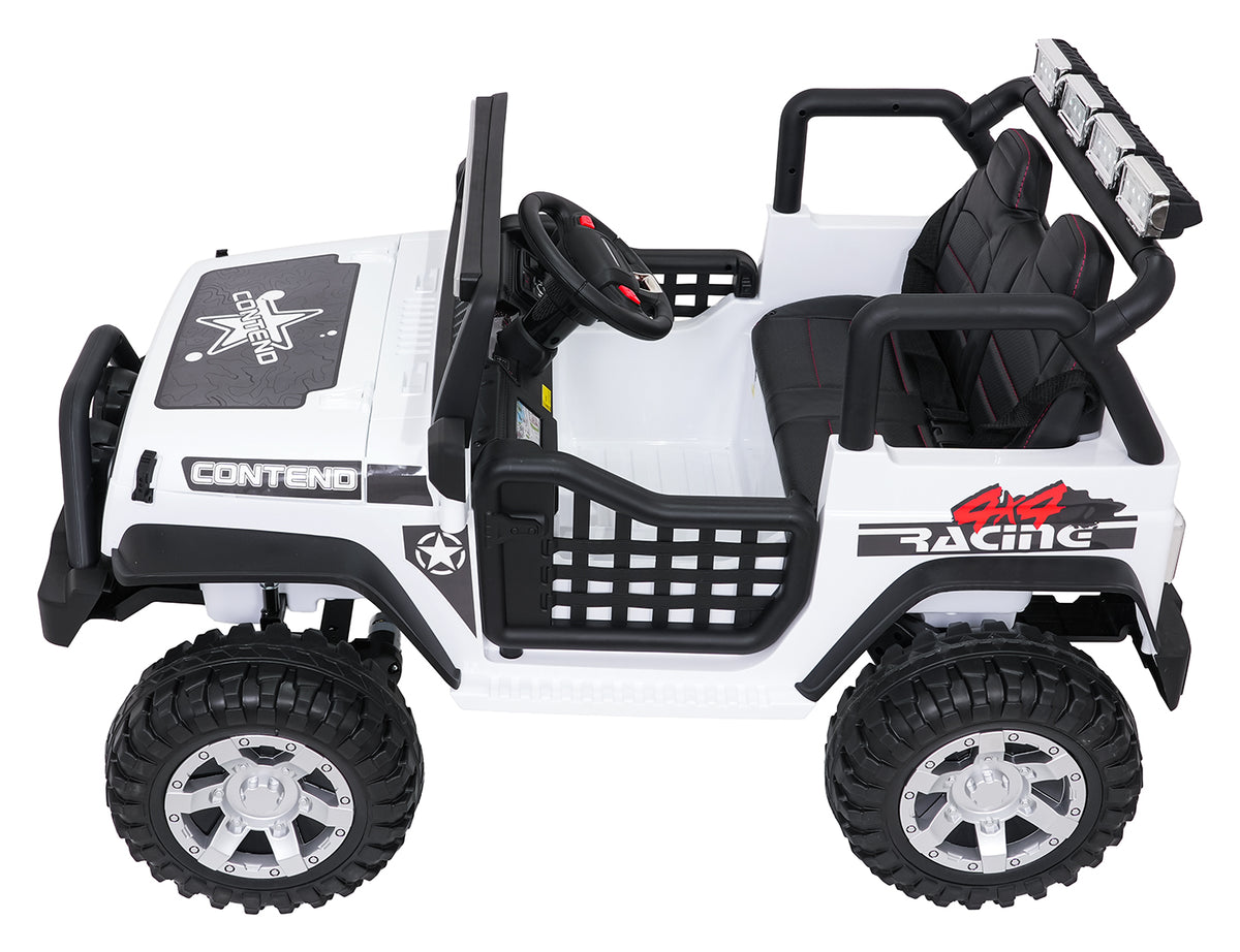 Jeep BEAST 4x4 White Vehicle