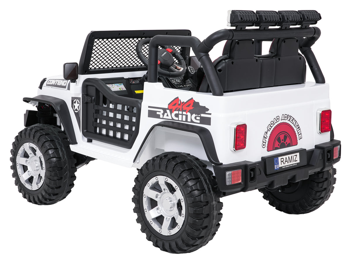 Jeep BEAST 4x4 White Vehicle