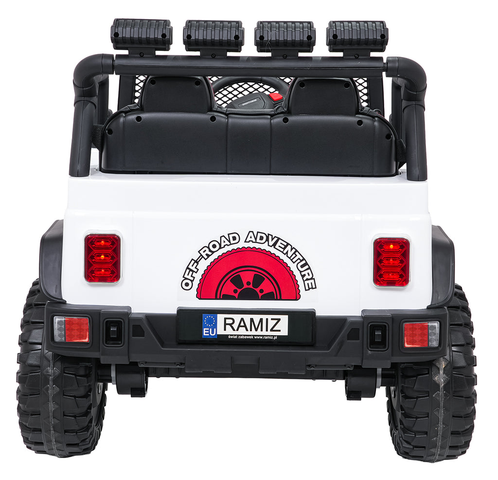 Jeep BEAST 4x4 White Vehicle