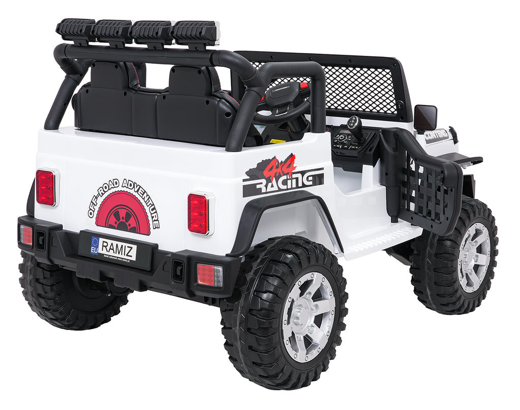 Jeep BEAST 4x4 White Vehicle