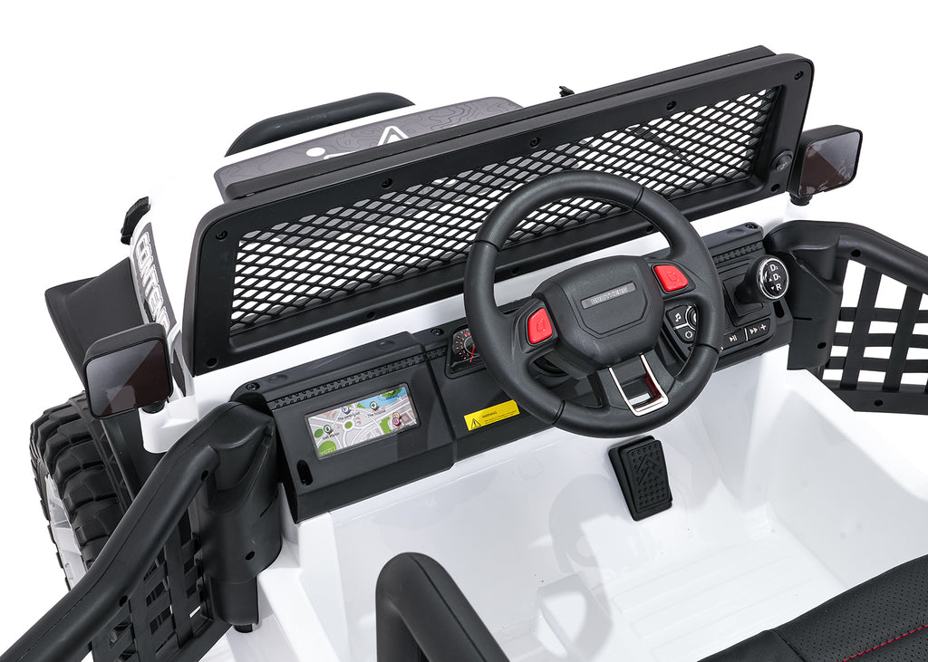 Jeep BEAST 4x4 White Vehicle
