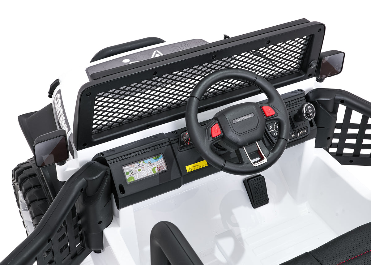 Jeep BEAST 4x4 White Vehicle