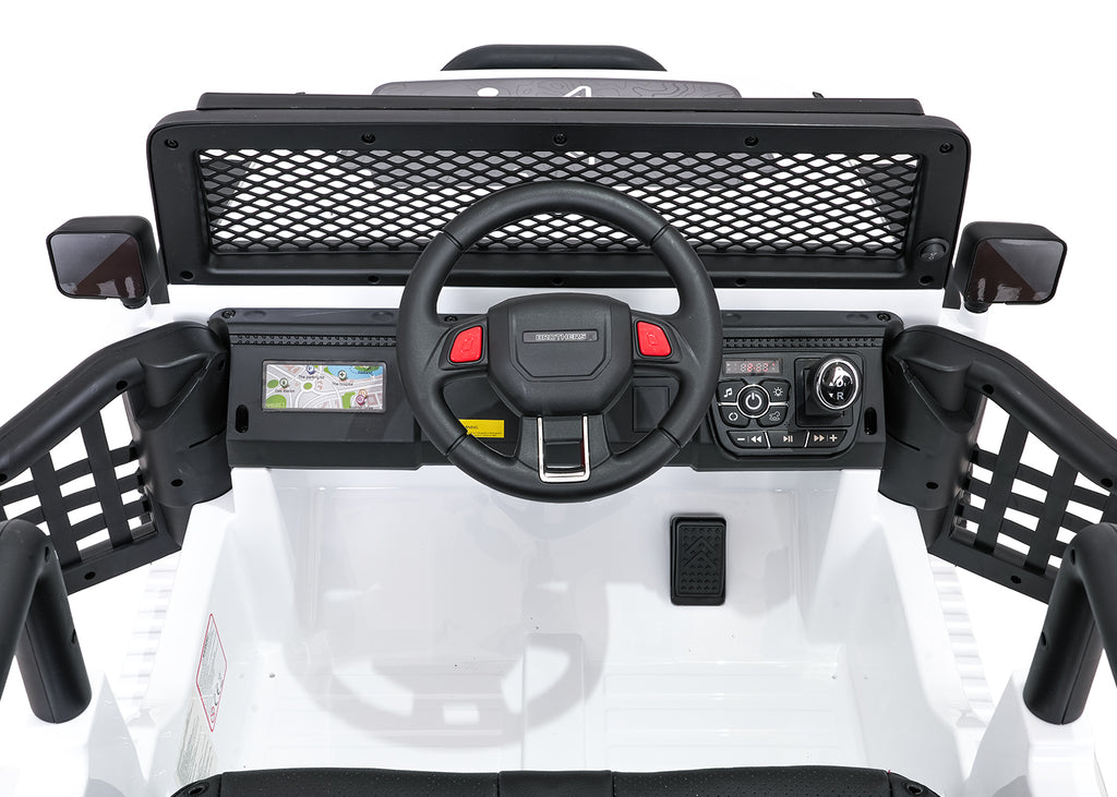 Jeep BEAST 4x4 White Vehicle