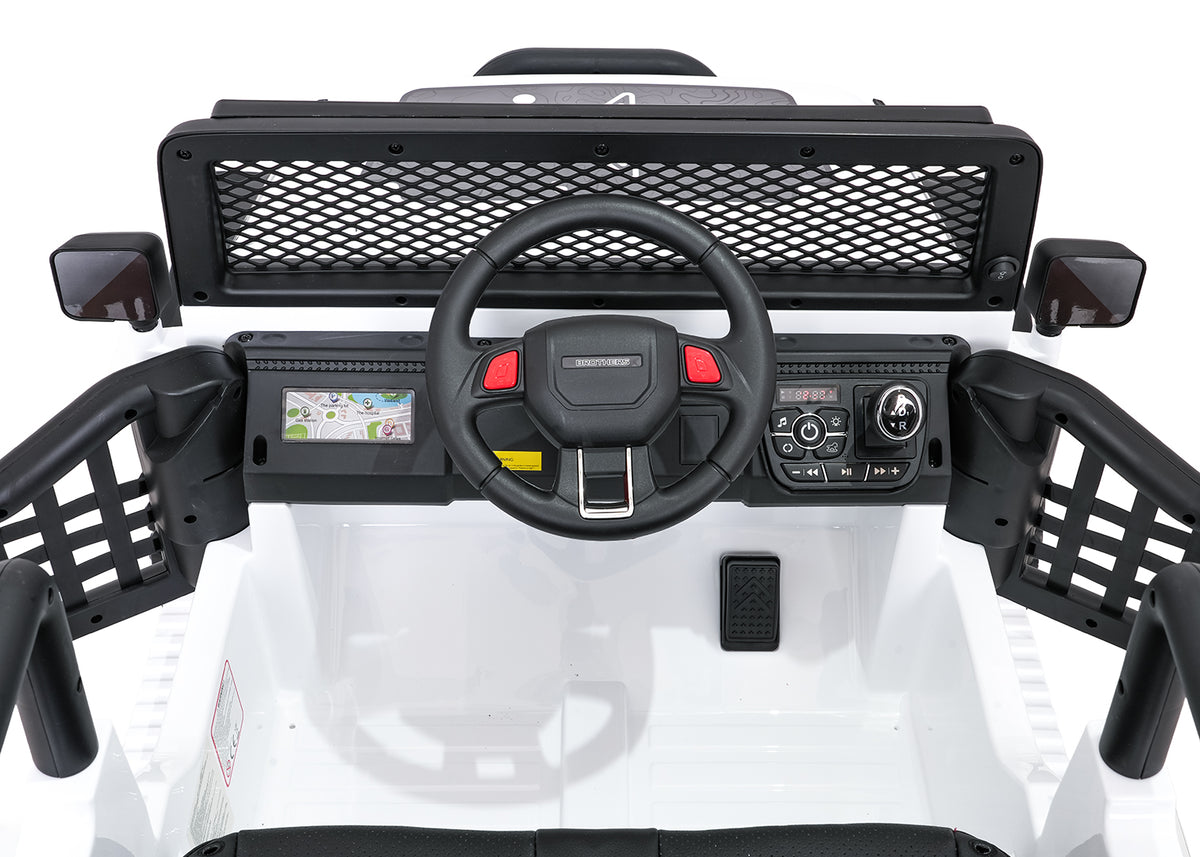 Jeep BEAST 4x4 White Vehicle