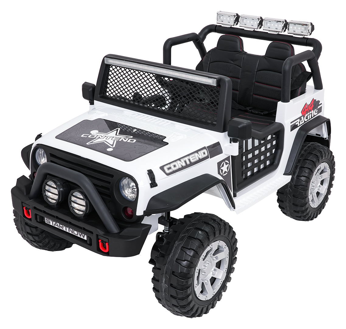 Jeep BEAST 4x4 White Vehicle