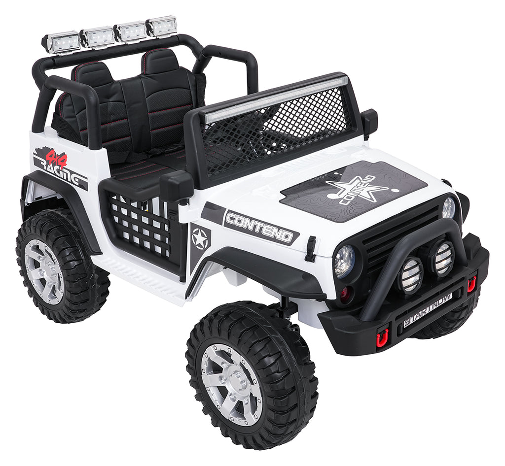 Jeep BEAST 4x4 White Vehicle