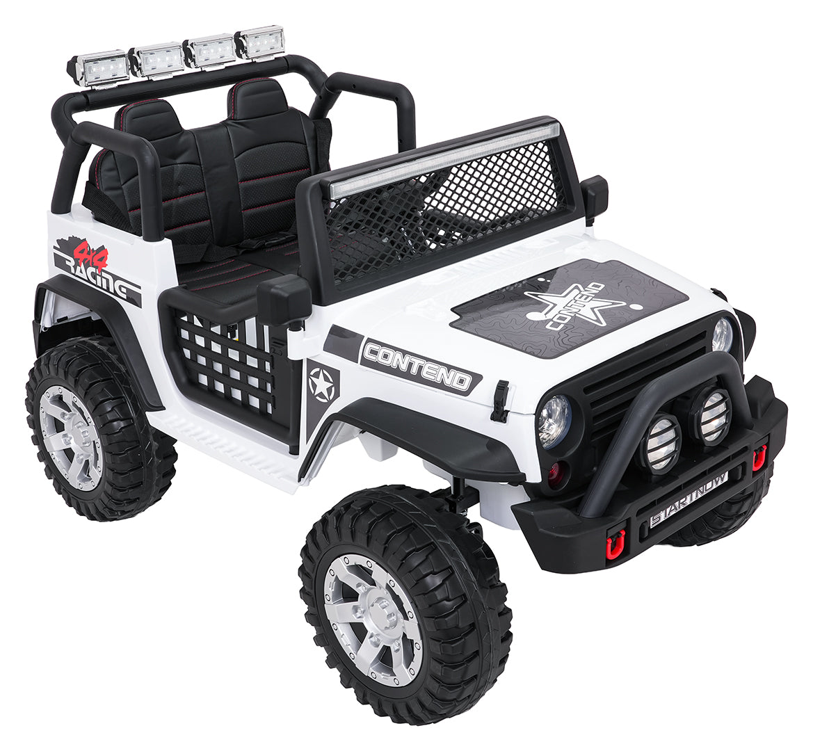 Jeep BEAST 4x4 White Vehicle