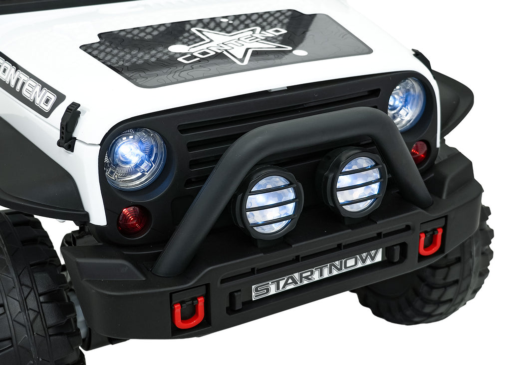 Jeep BEAST 4x4 White Vehicle