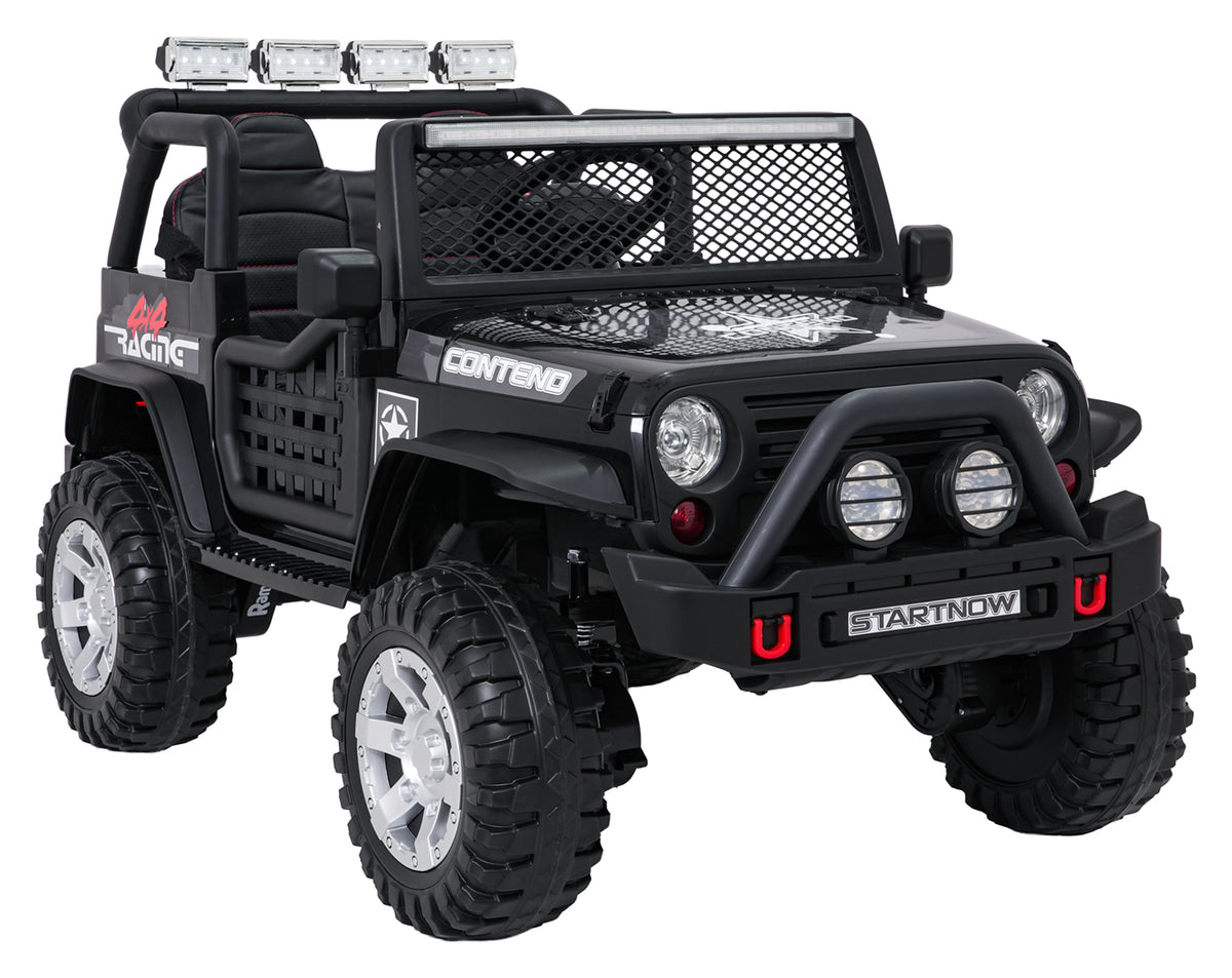 Elektrické autíčko Jeep BEAST 4x4 čierna