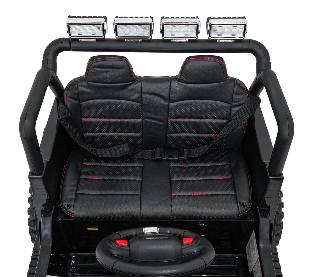 Elektrické autíčko Jeep BEAST 4x4 čierna