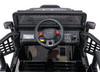 Elektrické autíčko Jeep BEAST 4x4 čierna