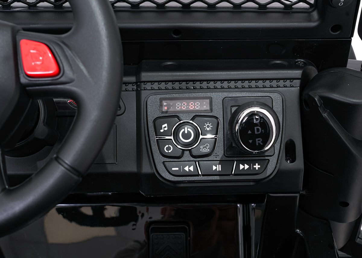 Elektrické autíčko Jeep BEAST 4x4 čierna