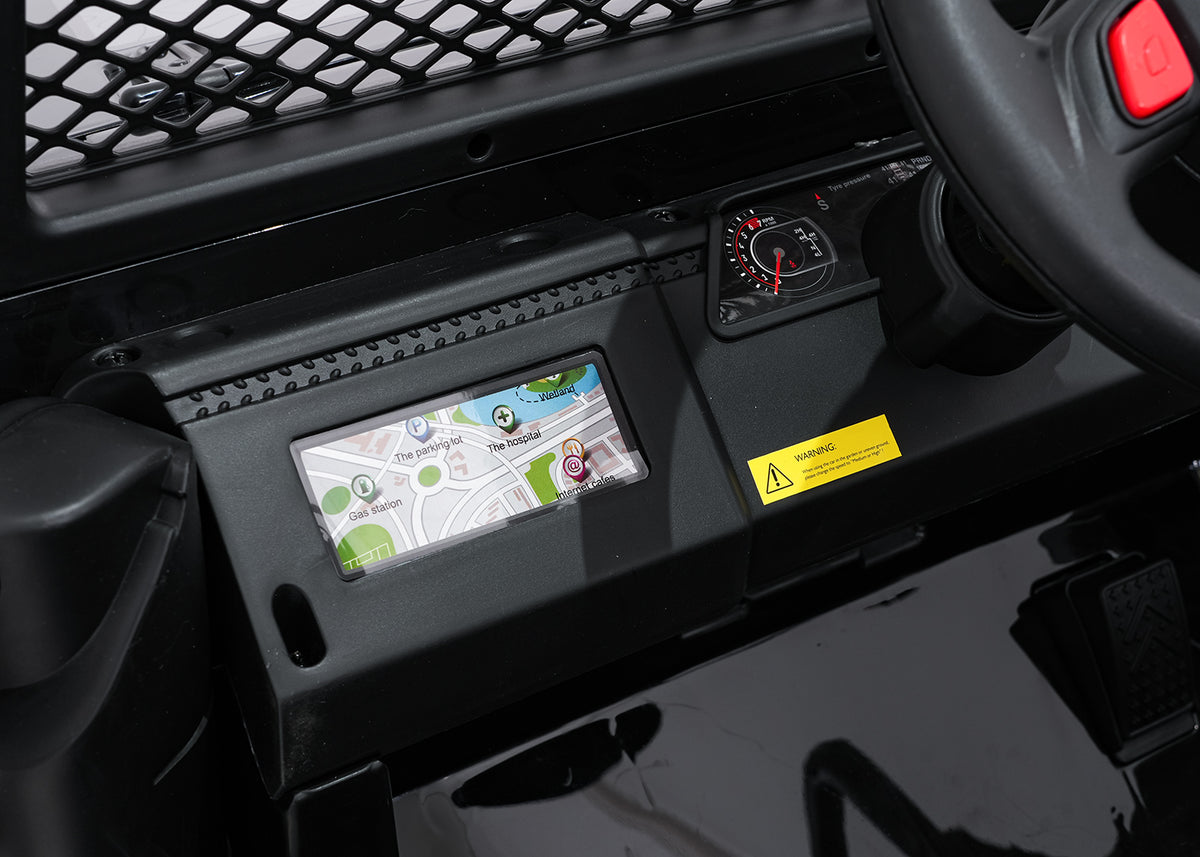 Elektrické autíčko Jeep BEAST 4x4 čierna