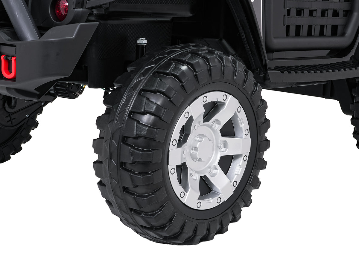 Elektrické autíčko Jeep BEAST 4x4 čierna