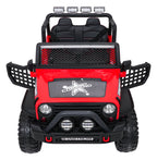 Elektrické autíčko Jeep BEAST 4x4 červená
