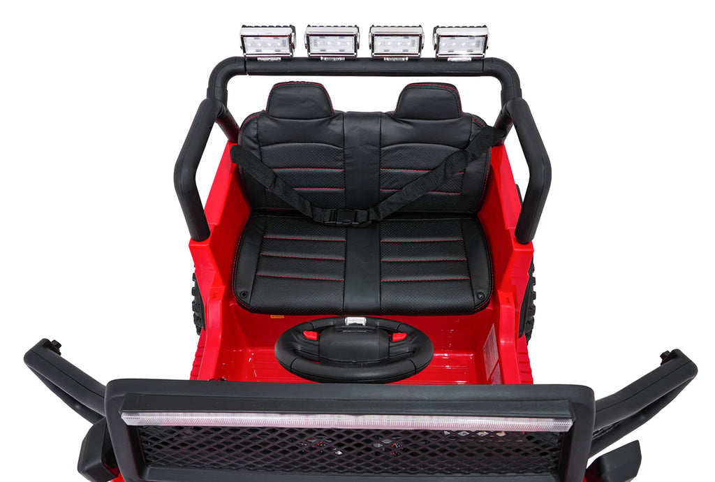 Elektrické autíčko Jeep BEAST 4x4 červená