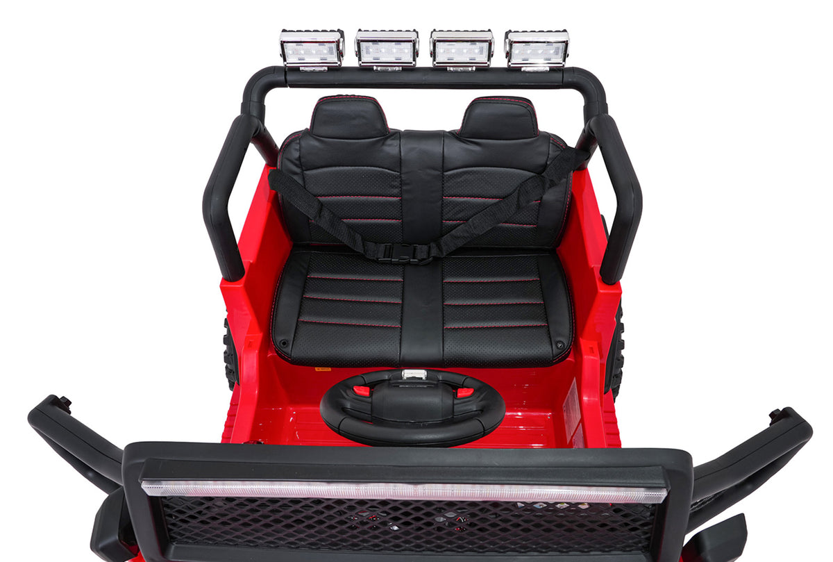 Elektrické autíčko Jeep BEAST 4x4 červená