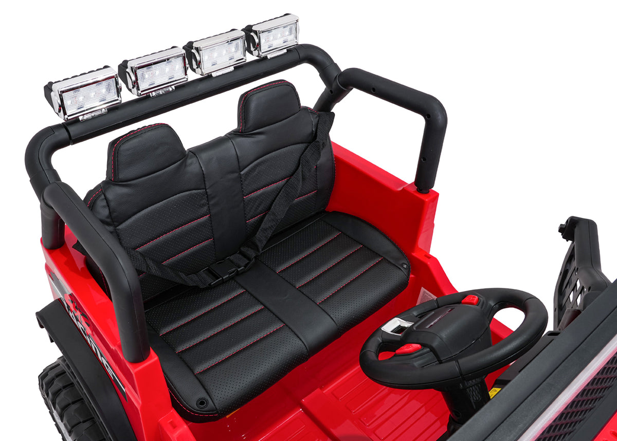Elektrické autíčko Jeep BEAST 4x4 červená