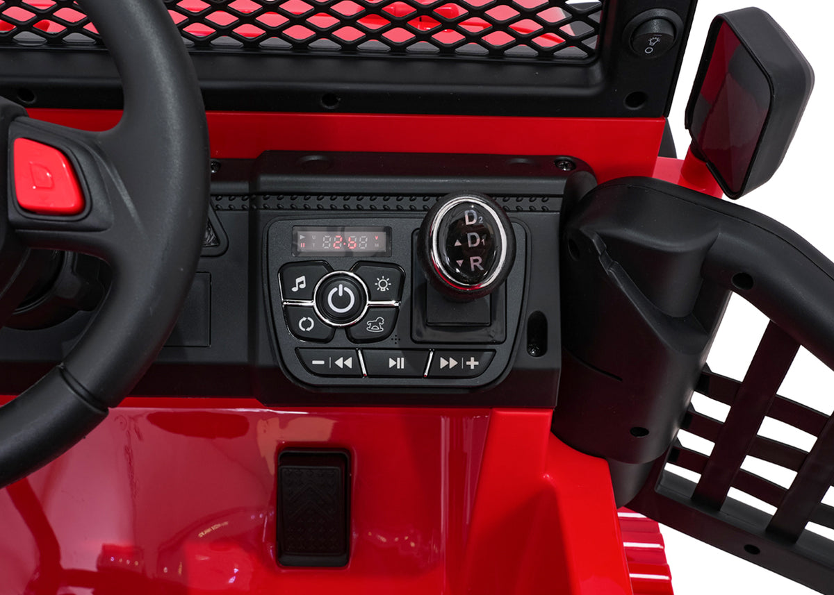 Elektrické autíčko Jeep BEAST 4x4 červená
