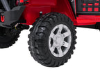 Elektrické autíčko Jeep BEAST 4x4 červená