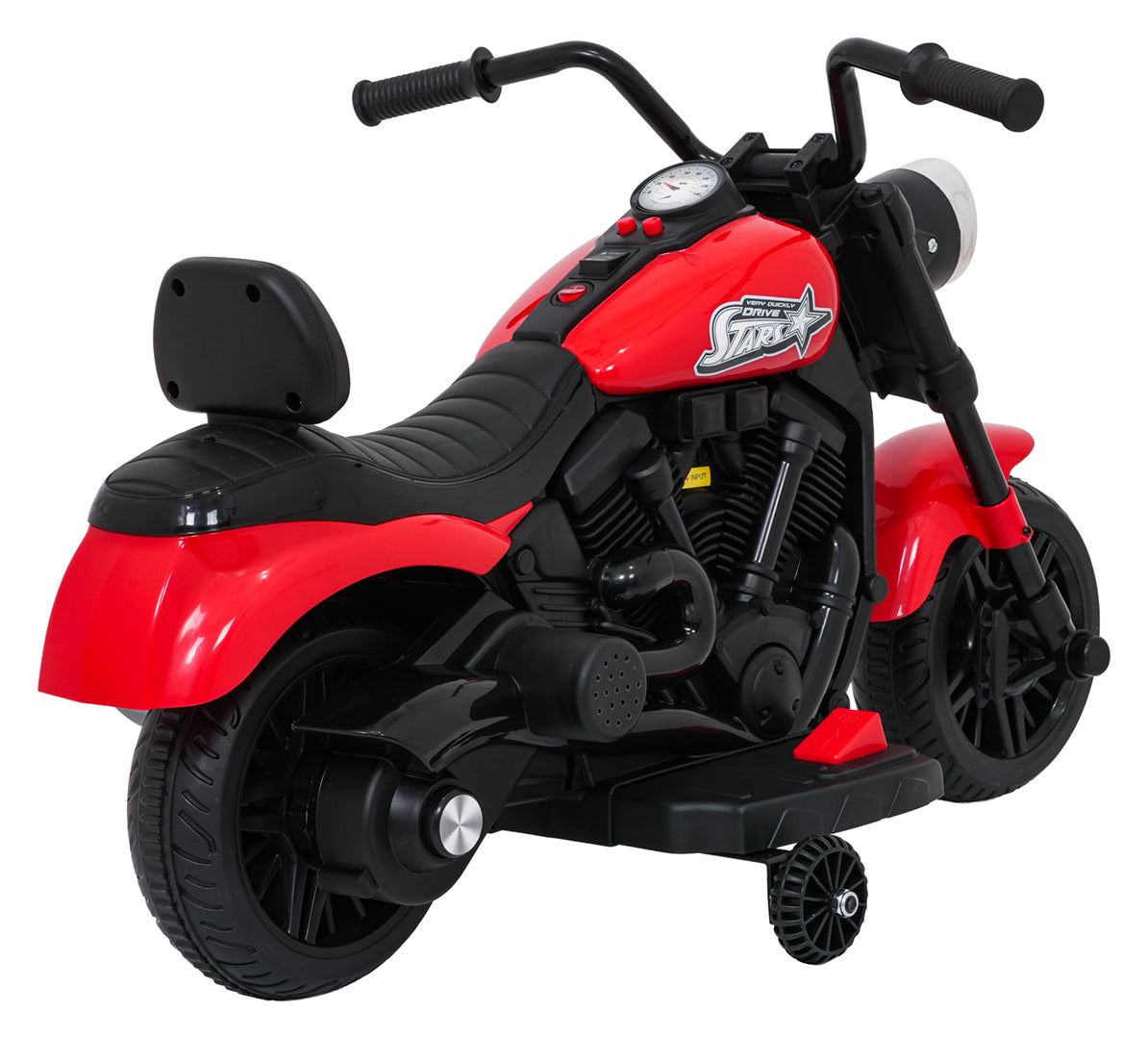 Vehicle Motor STAR Red