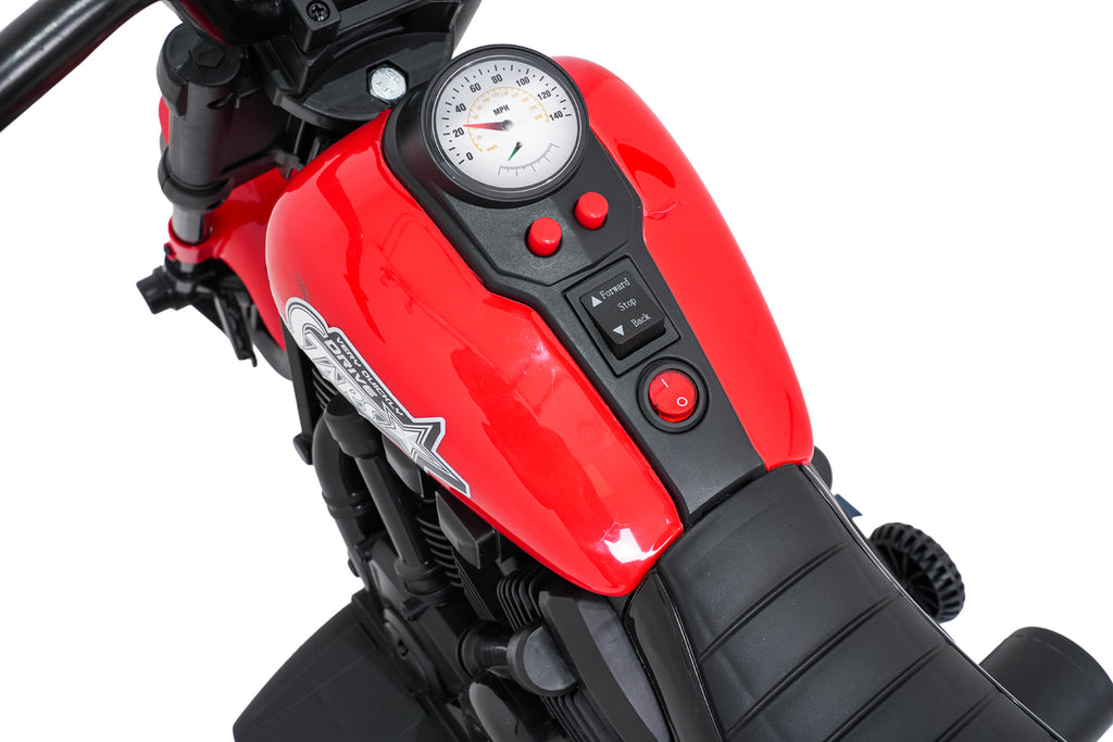 Vehicle Motor STAR Red