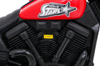 Vehicle Motor STAR Red