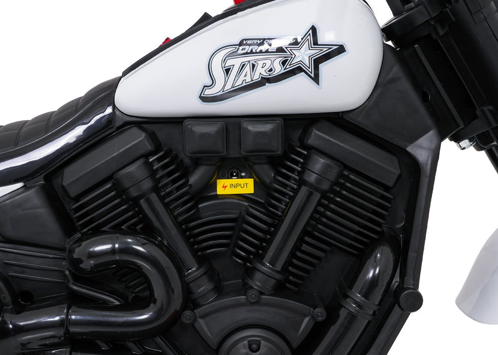 Vehicle Motor STAR White