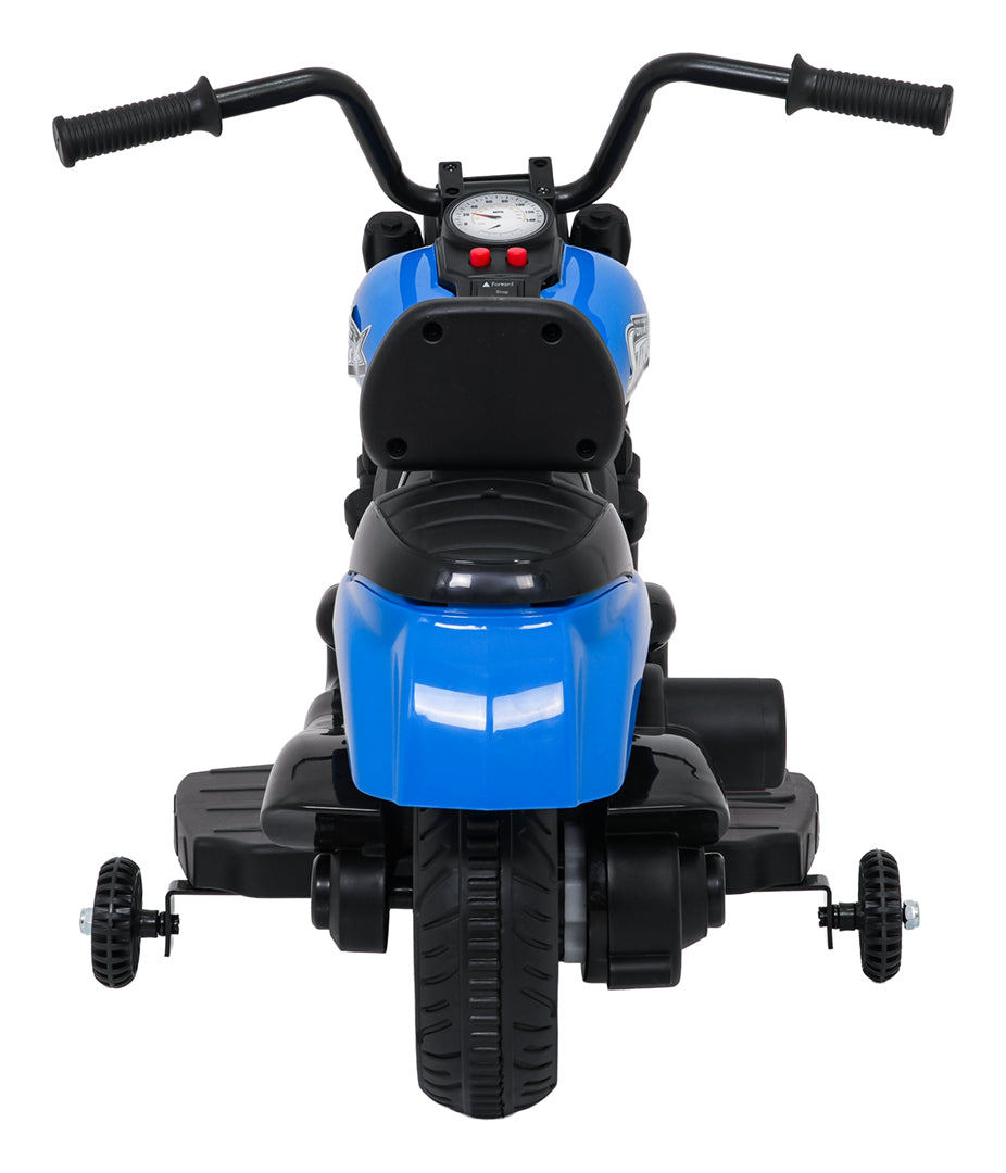 Elektrická motorka STAR modrá