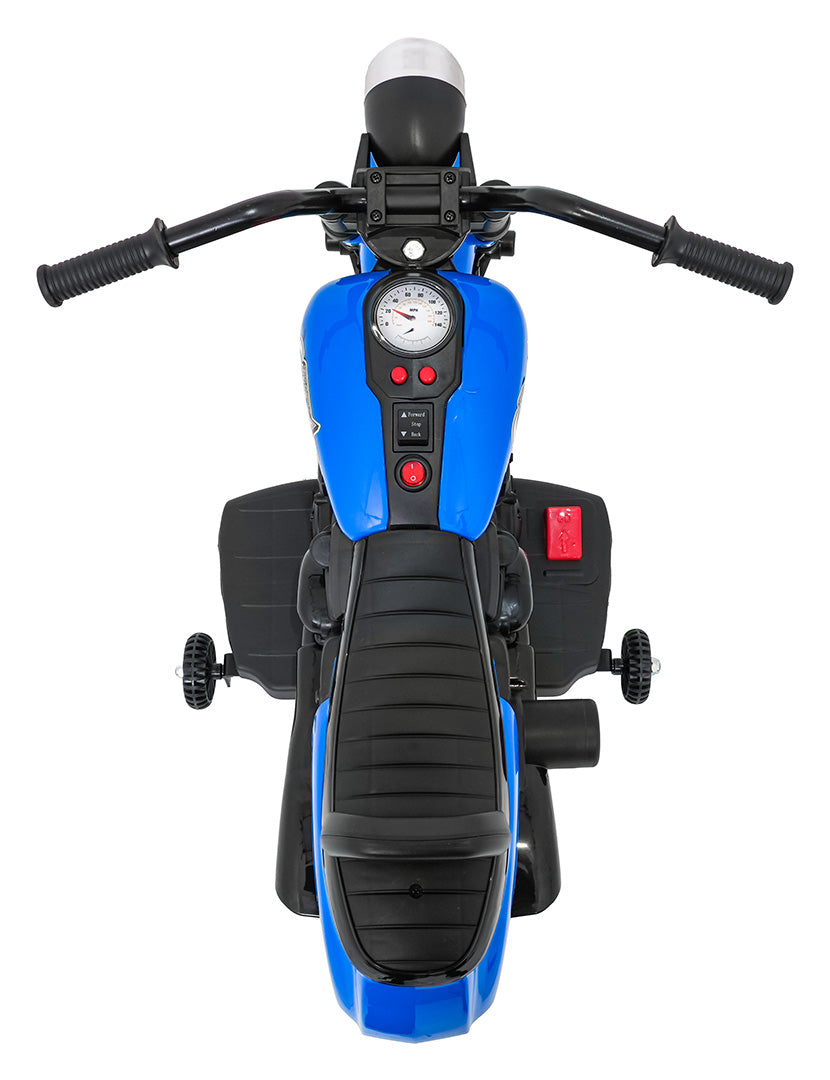 Elektrická motorka STAR modrá