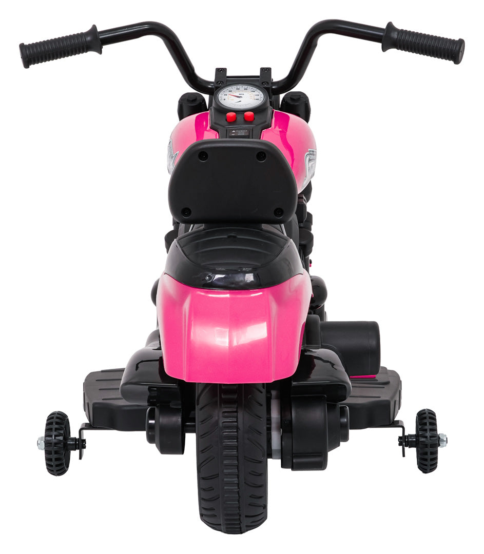 Elektrická motorka STAR ružová
