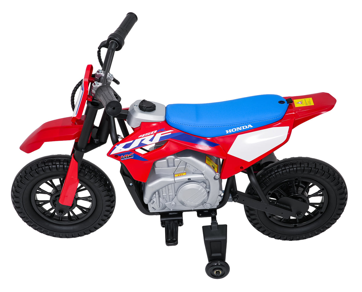 Elektrická motorka Honda CFR450R červená
