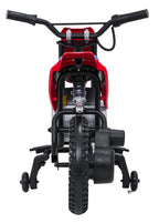 Elektrická motorka Honda CFR450R červená