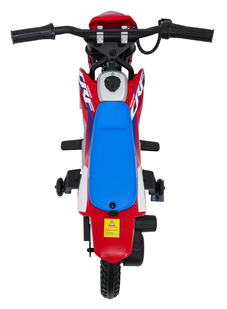 Elektrická motorka Honda CFR450R červená