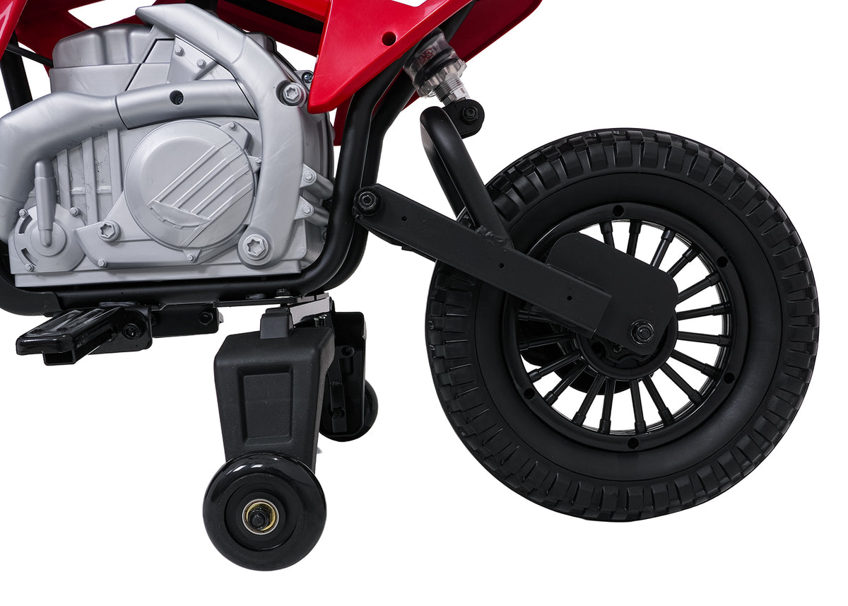 Elektrická motorka Honda CFR450R červená