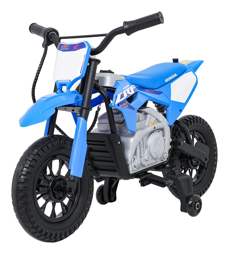 Elektrická motorka Honda CFR450R modrá