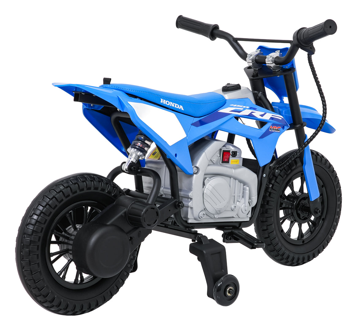 Elektrická motorka Honda CFR450R modrá