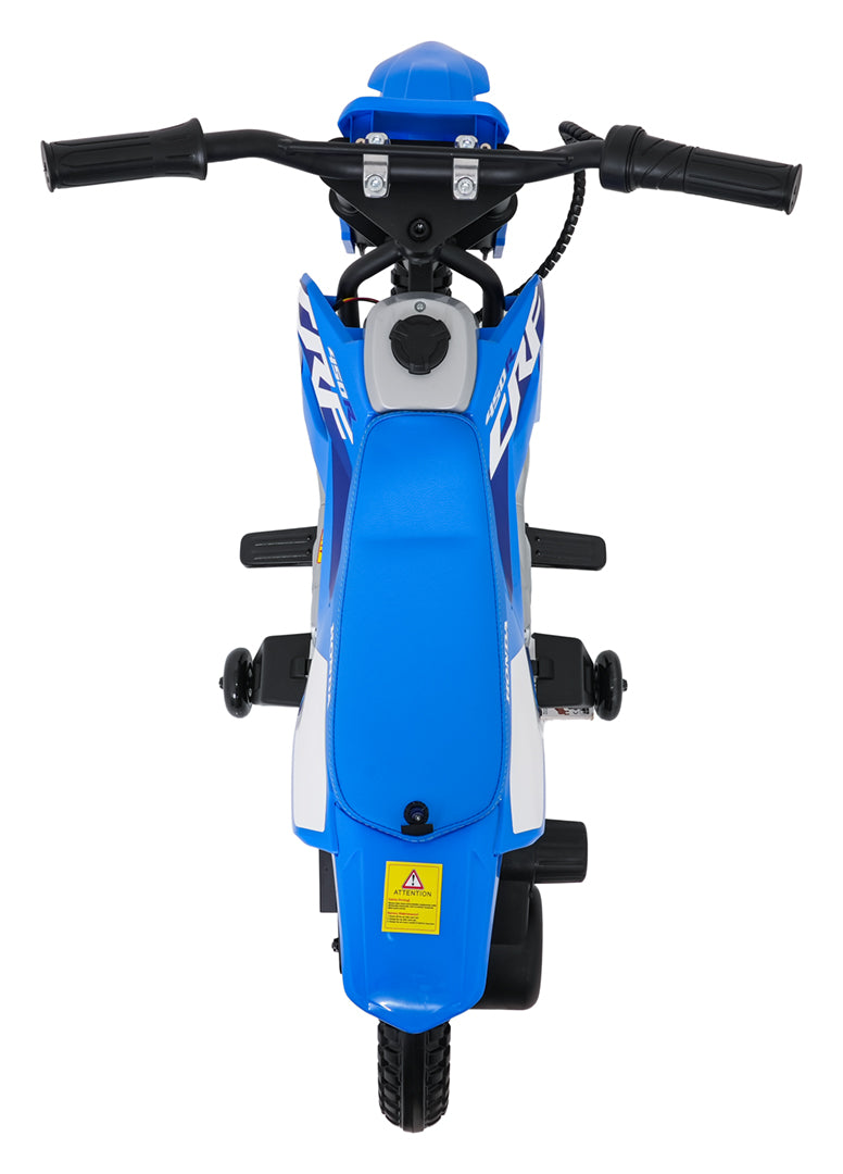Elektrická motorka Honda CFR450R modrá