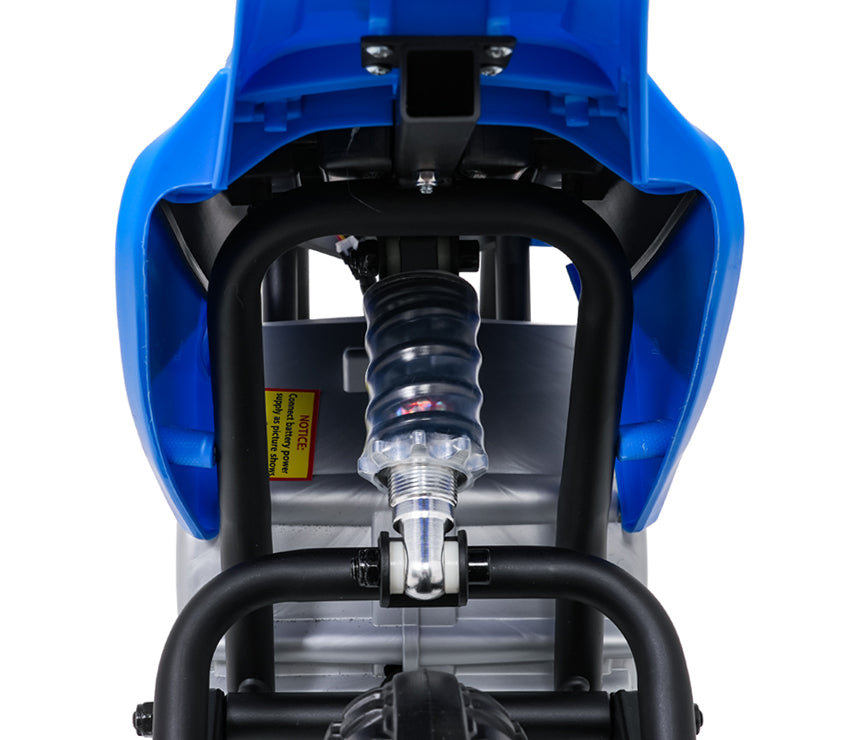 Elektrická motorka Honda CFR450R modrá