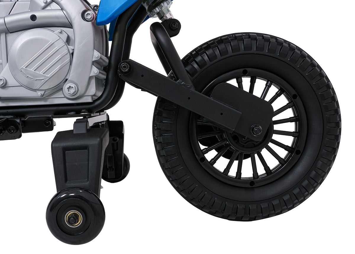 Elektrická motorka Honda CFR450R modrá
