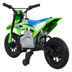 Elektrická motorka Honda CFR450R zelená