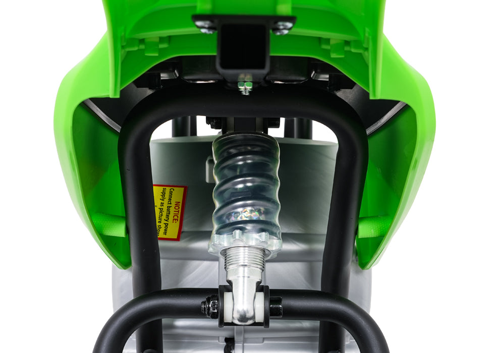 Elektrická motorka Honda CFR450R zelená