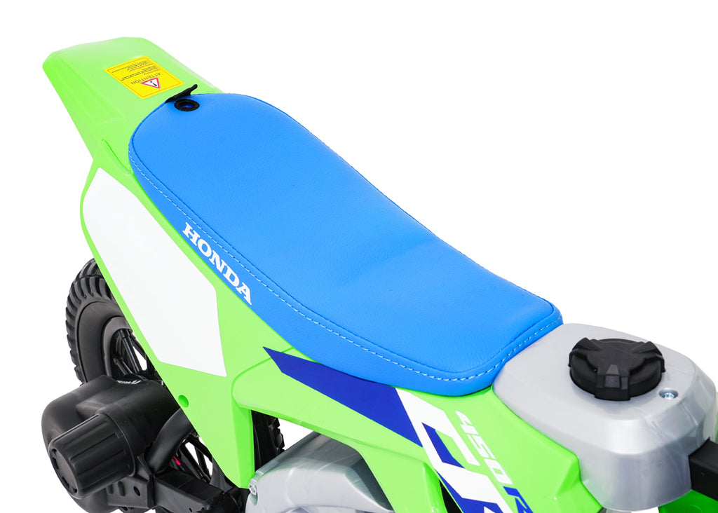 Elektrická motorka Honda CFR450R zelená